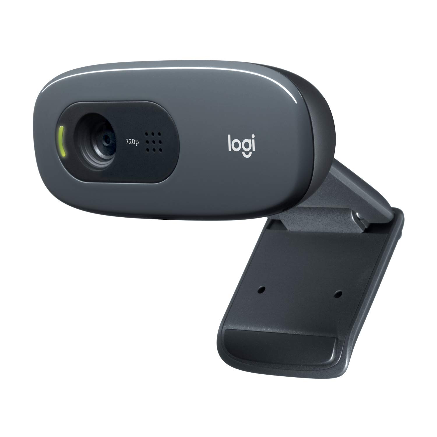 Logitech C270 720p 1280 x 720 pixels; 1280 x 720pixels USB 2.0 Webcam – Black Webcams (3 MP, Clip, USB 2.0, Black)