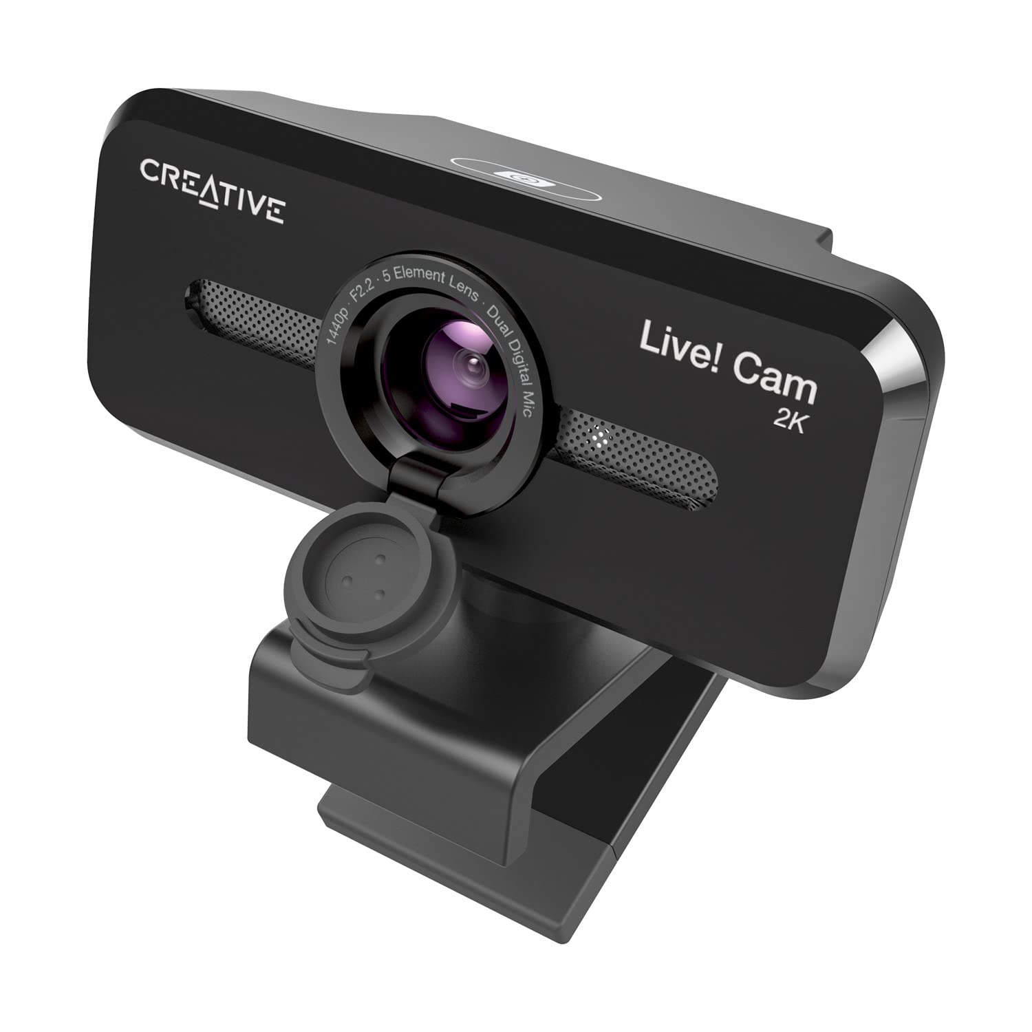 DORINELLA Marca Infornet MARCA ORAIMO CREATIVE Webcam Live Sync V3 2K QHD USB com zoom digital 4X e microfones, 1080p HD, até 95° FOV, lente de privacidade, para PC e Mac