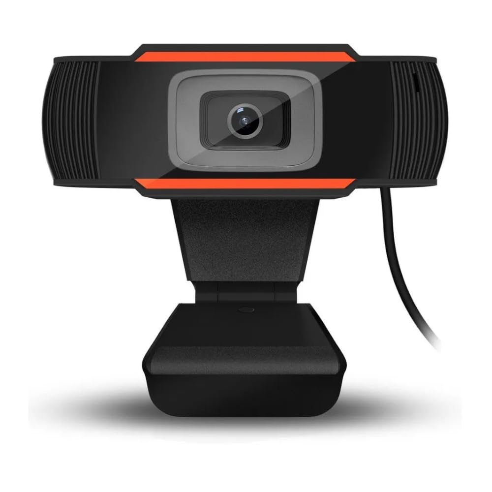 Câmera Webcam HD com Microfone WNTC 720P Live Steam Zoom