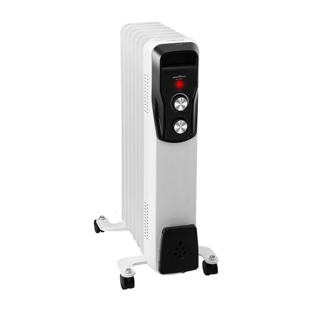 Aquecedor a Óleo 1500W 3 Níveis de Aquecimento Radiador Elétrico Silencioso com