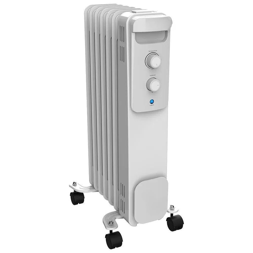 Aquecedor a Óleo AQC260, radiador elétrico portátil, 3 Níveis de Aquecimento, 1500W - 220V