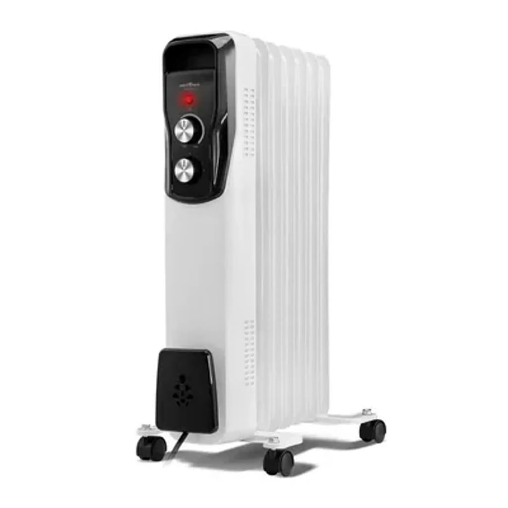 Aquecedor a Óleo 1500W 110V para Ambiente Interno Aquecimento Eficiente Contra Baixas