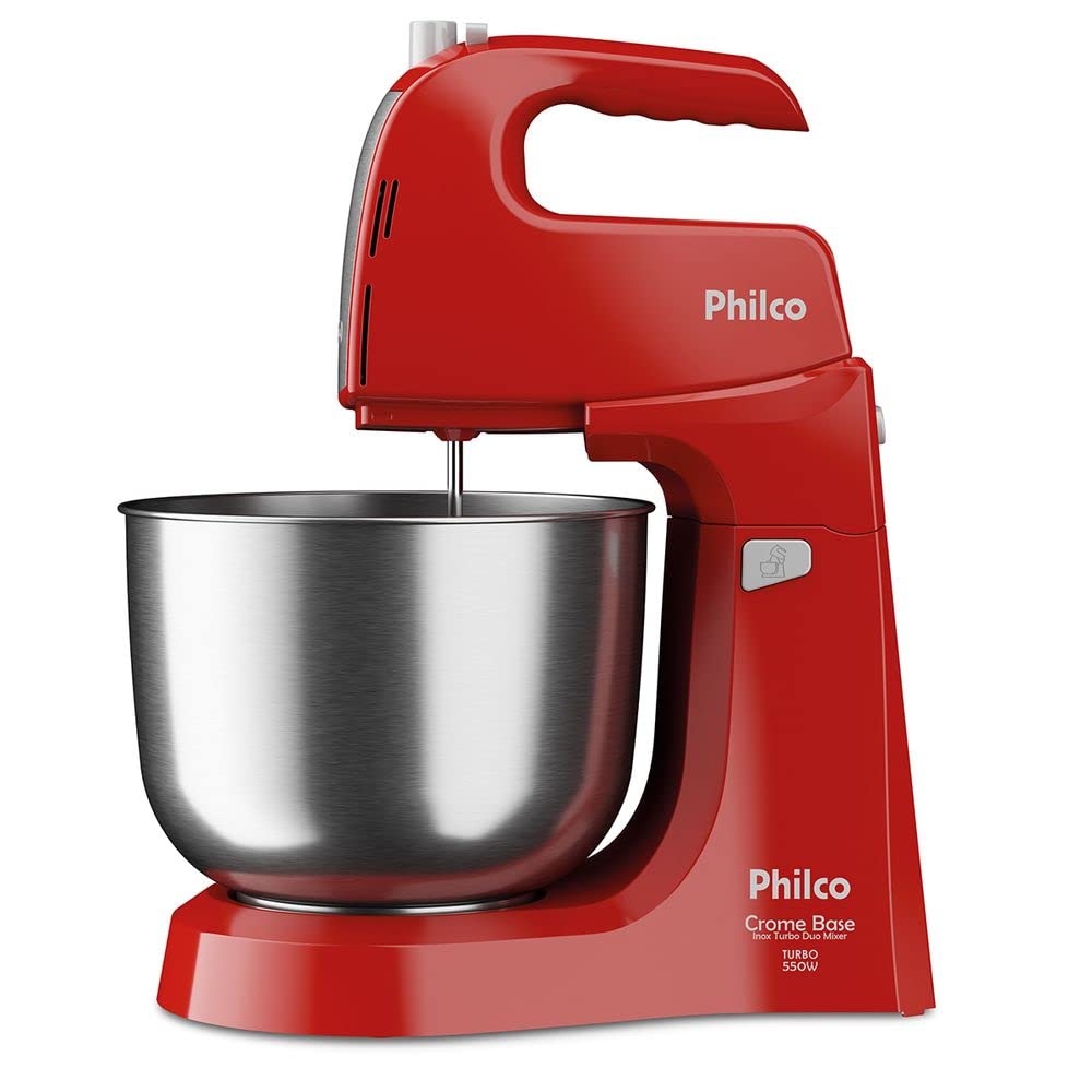 BATEDEIRA PHILCO CROME BASE INOX TURBO DUO MIXER VM 127V