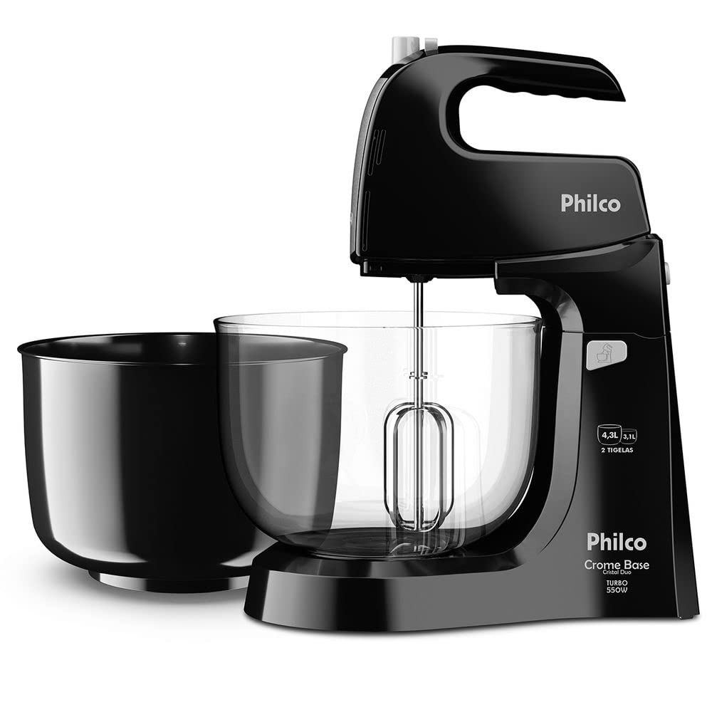 BATEDEIRA PHILCO CROME BASE CRISTAL DUO TURBO PR 127V