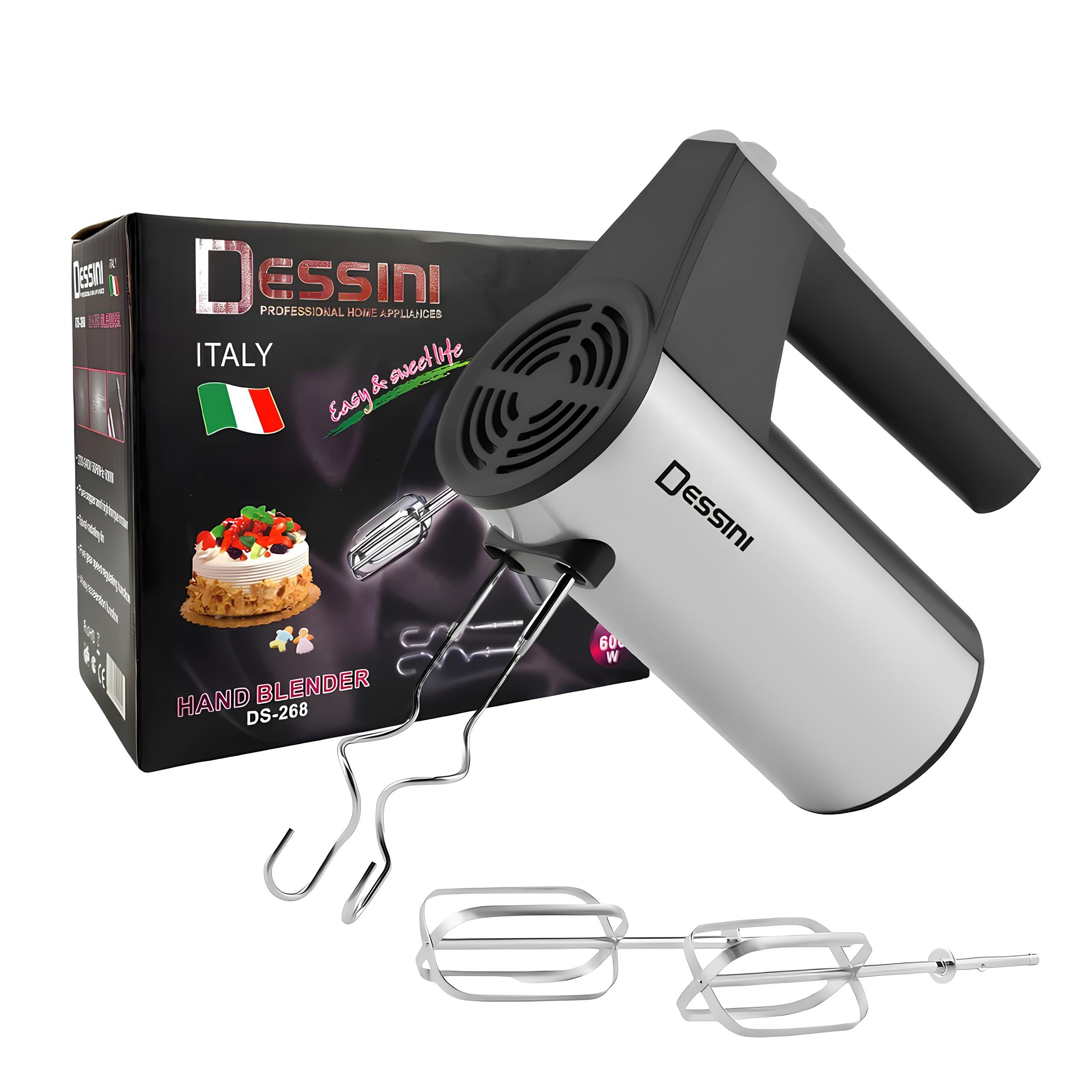 Batedeira Planetária 600w Dessini 110v Preto Inox Potente
