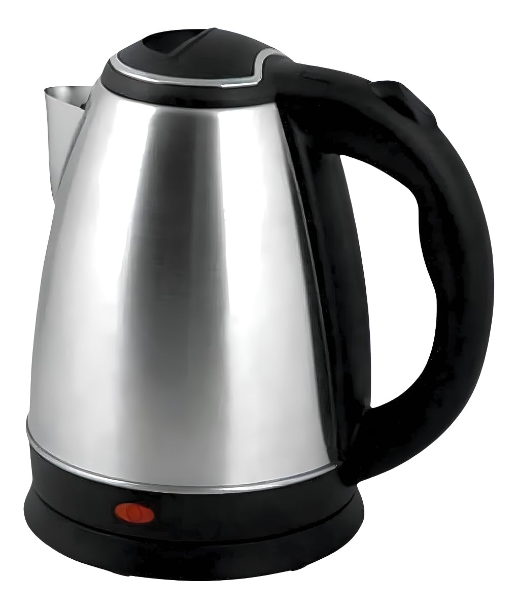 Chaleira Elétrica 1,8l Inox Desligamento Automatico Cor Aço Inox Prateada 127v