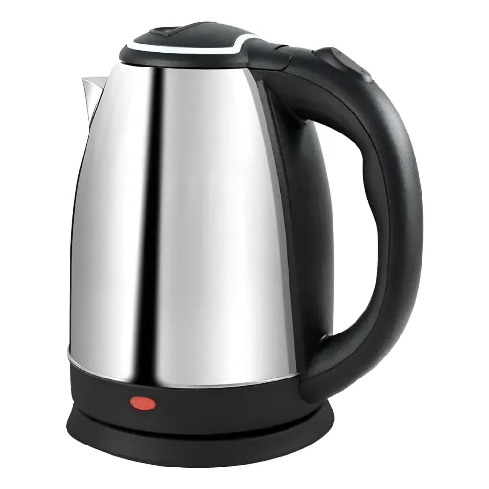 Chaleira Elétrica 2 Litros Inox Desligamento Automatico Cor Aço 110v Aquecimento Rápido
