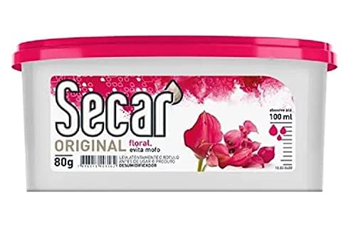 Anti Mofo Secar 80g Desumidificador Caixa Com 24 Unidades
