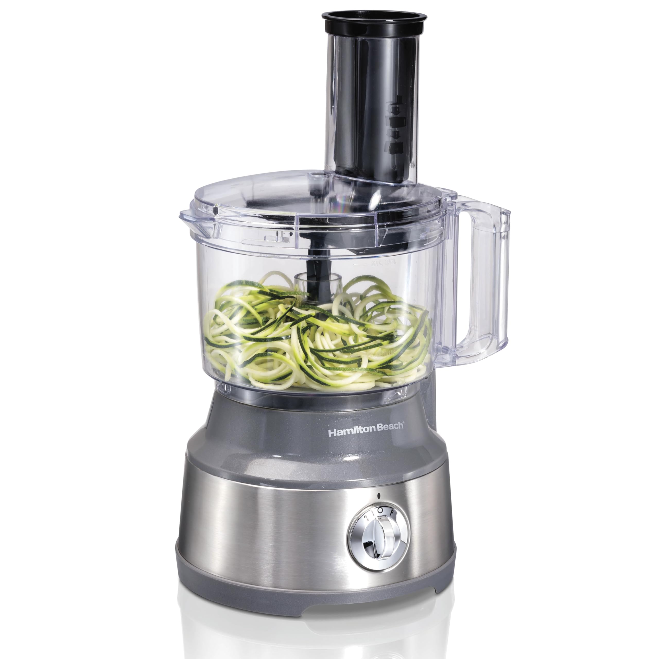 Hamilton Beach Processador de alimentos, cortador de vegetais e espiralizador de vegetais