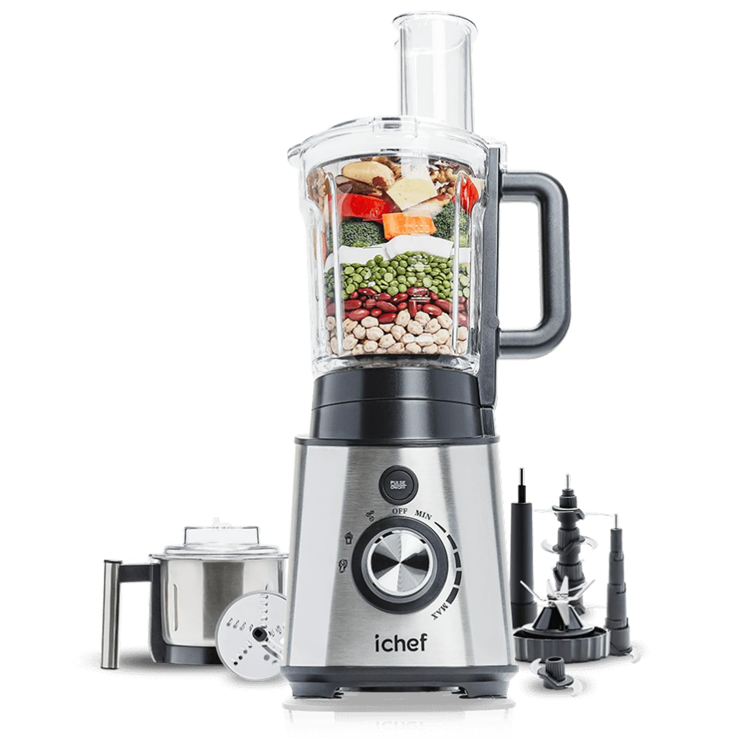 ICHEF Multiprocessador Power Nutri Revolution (110 Volts)