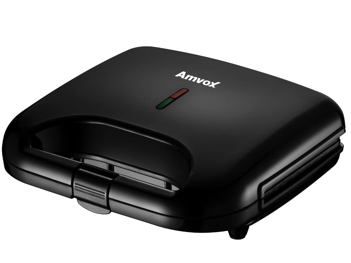 Amvox Sanduicheira e Grill AMS 370 Black 110V