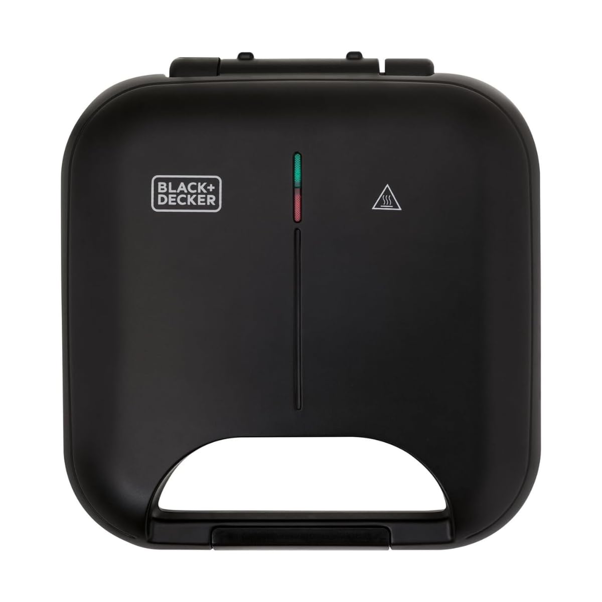 BLACK+DECKER Grill Elétrico e Máquina de Waffle 2 em 1, Sanduicheira Grill com Chapas