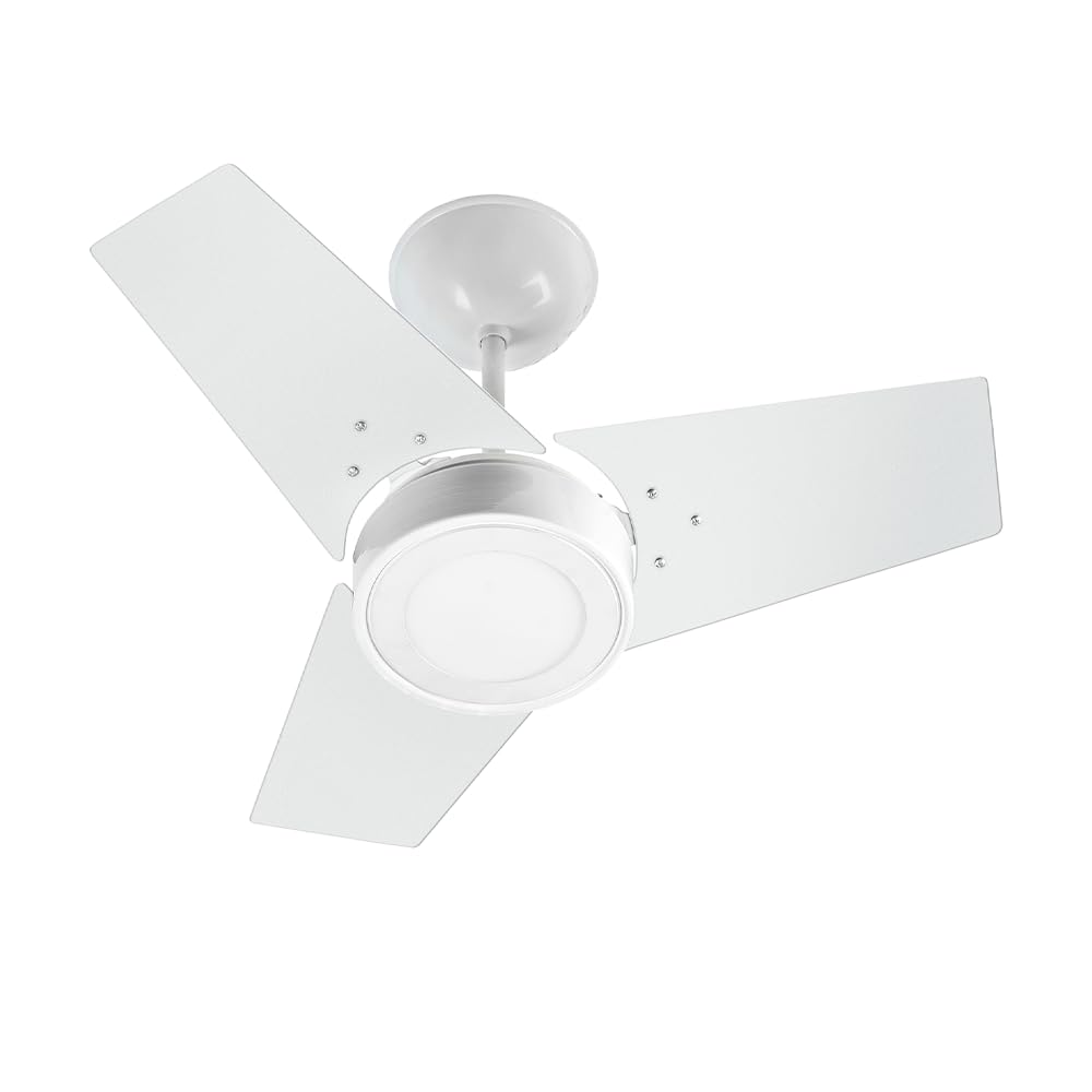 Venti-Delta Fit Led Ventilador de Teto 3 Velocidades com Luminária 220v Branco