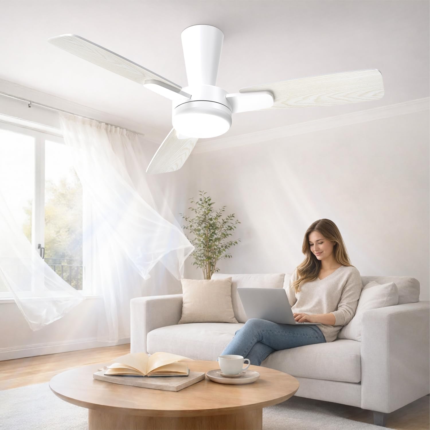 Ventiladores de teto: comparação de modelos