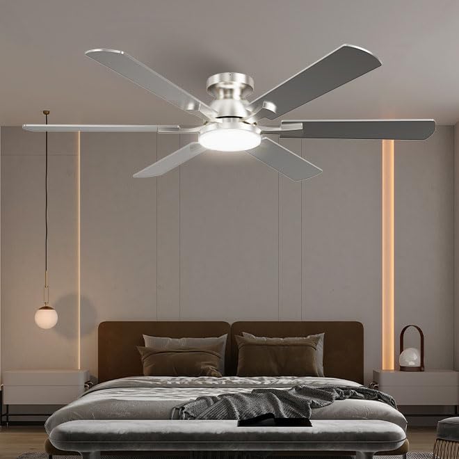 Airwit Ventilador de Teto Reversível Silencioso, Controle Remoto, Tensão Dupla 127V 220V,