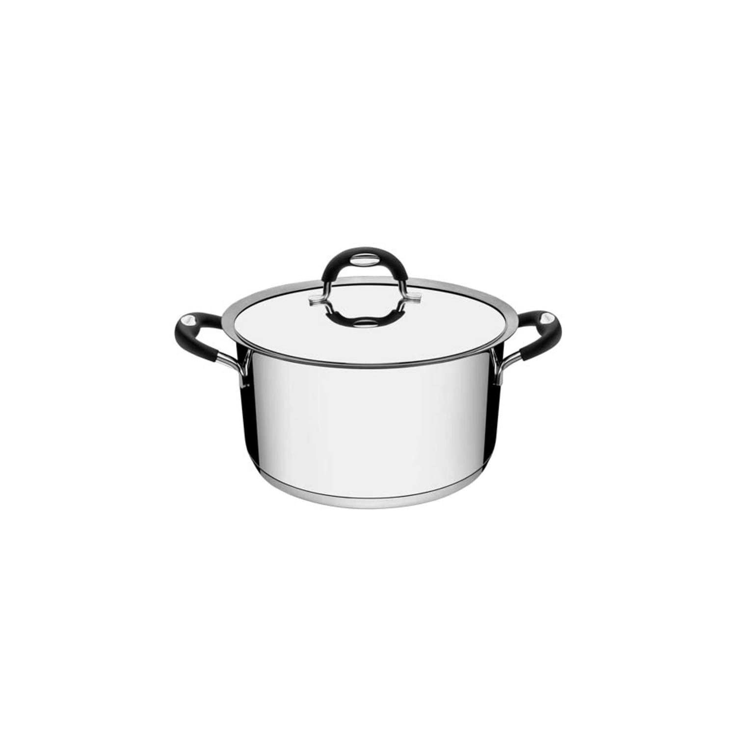 Caçarola de Aço Inox Tramontina Duo Silicone 16CM