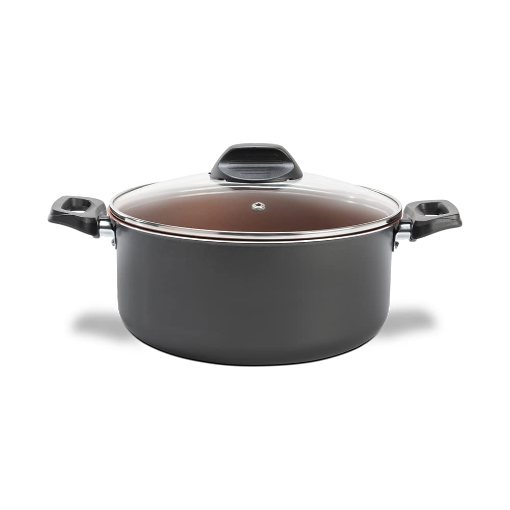 Brinox - Caçarola Com Tampa 18X8Cm 1,9L Topázio - Cinza Range