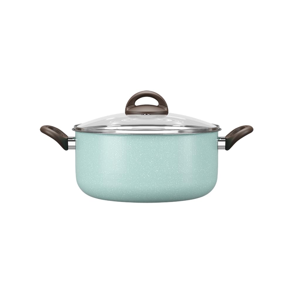 Brinox - Caçarola com Tampa 24Cm 4,5L Ceramic Life Suprema - Verde