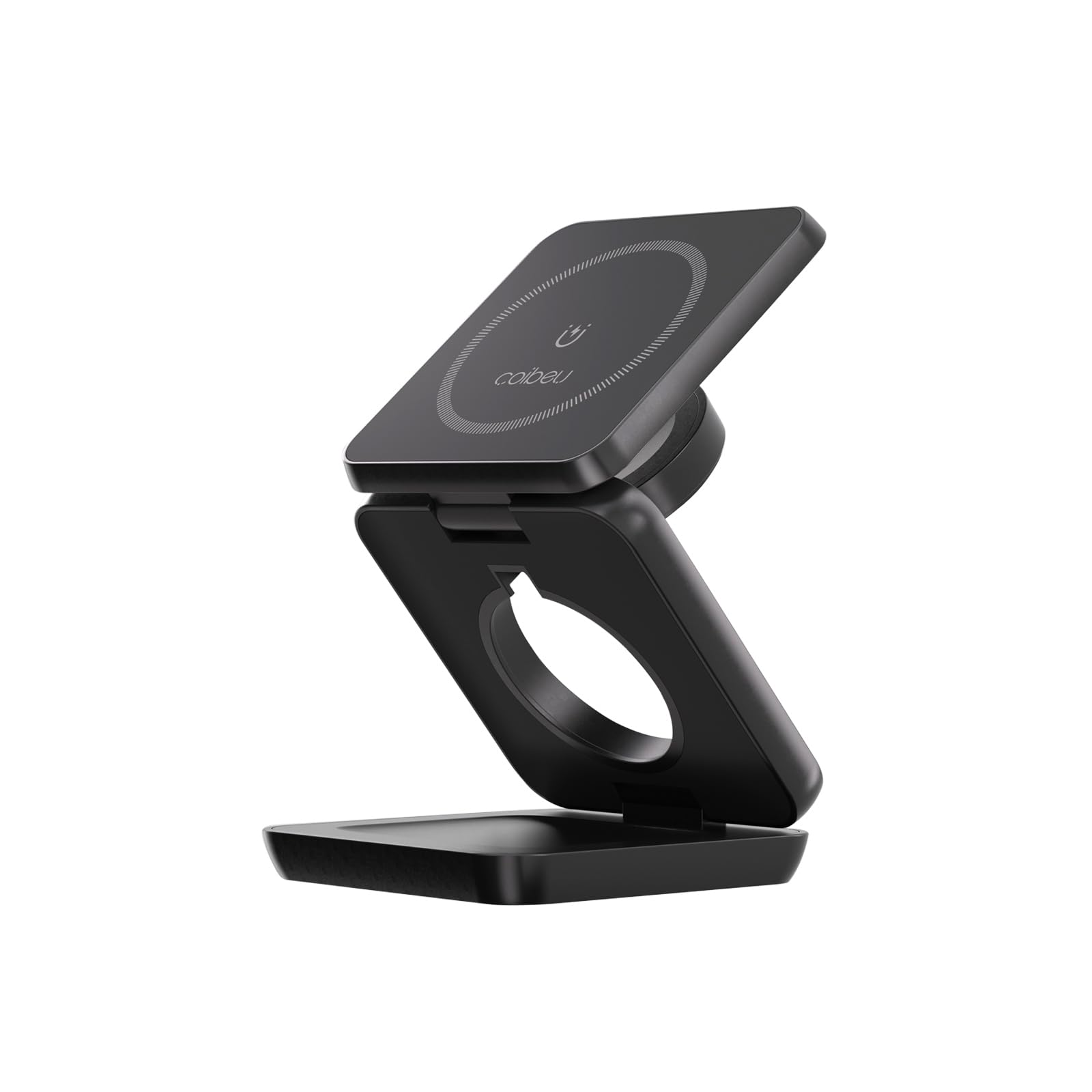Carregador por Indução Portatil, Suporte Magnetico para Celular, Dobrável Portátil,