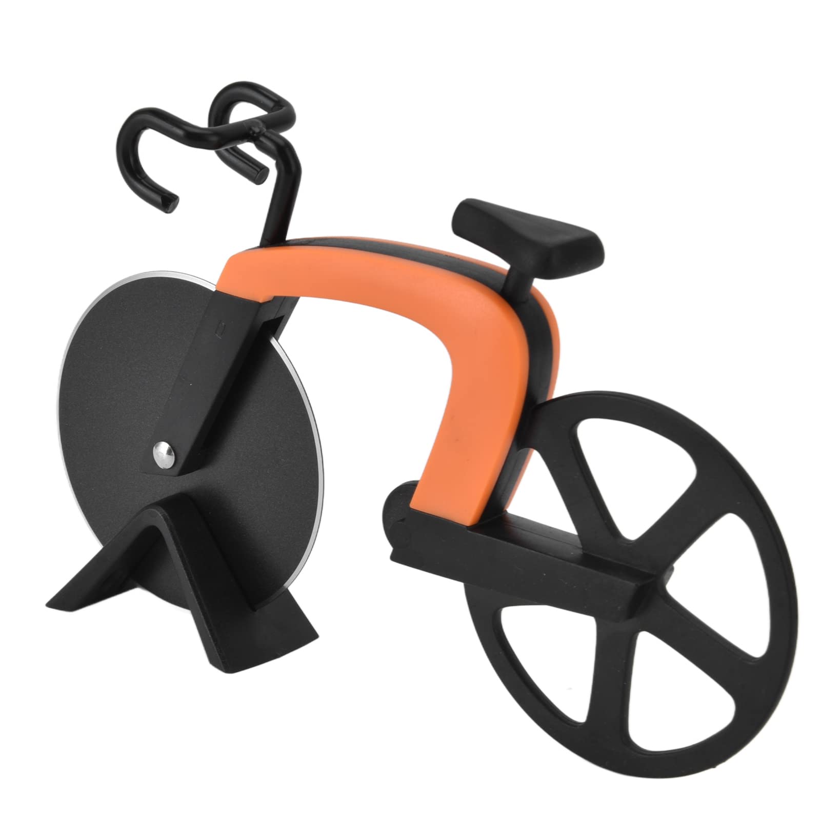 Ciclo Cortador de Pizza Roda Aço Inoxidável Faca Em Forma de Bicicleta para Ferramenta