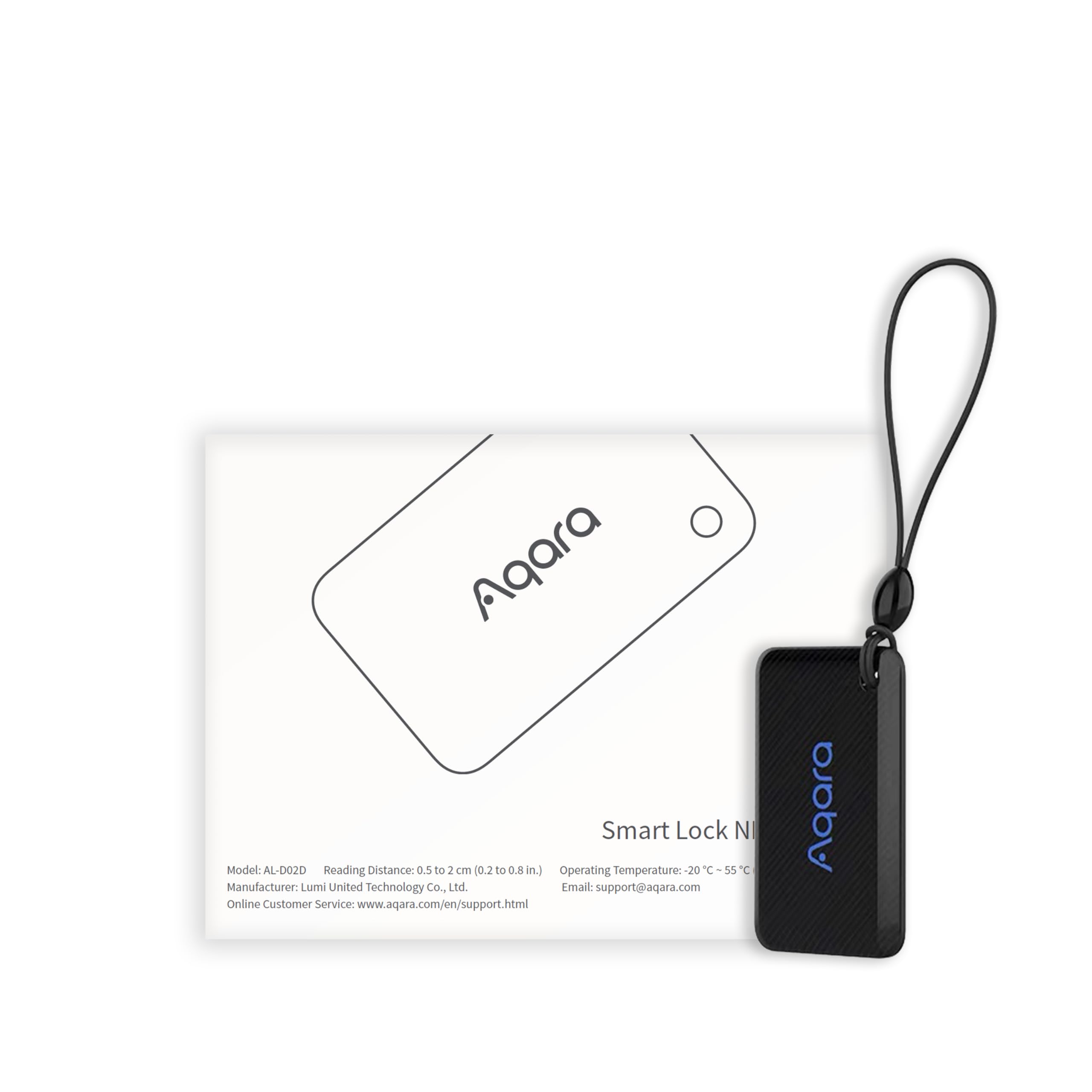 Aqara Cartão NFC para Smart Lock U100, cartão de acesso para fechadura de porta de