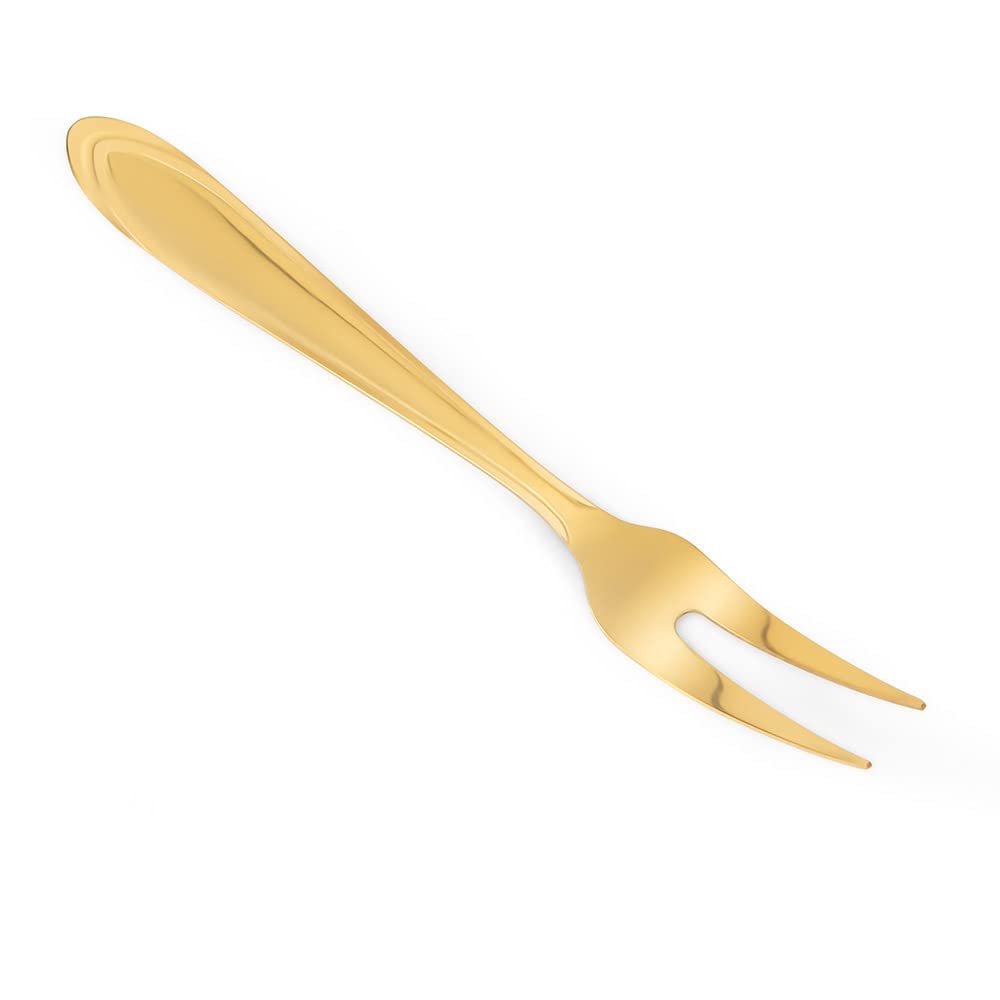 Garfo Trinchante Lovers Dourado Aço Inox Gourmet Mix