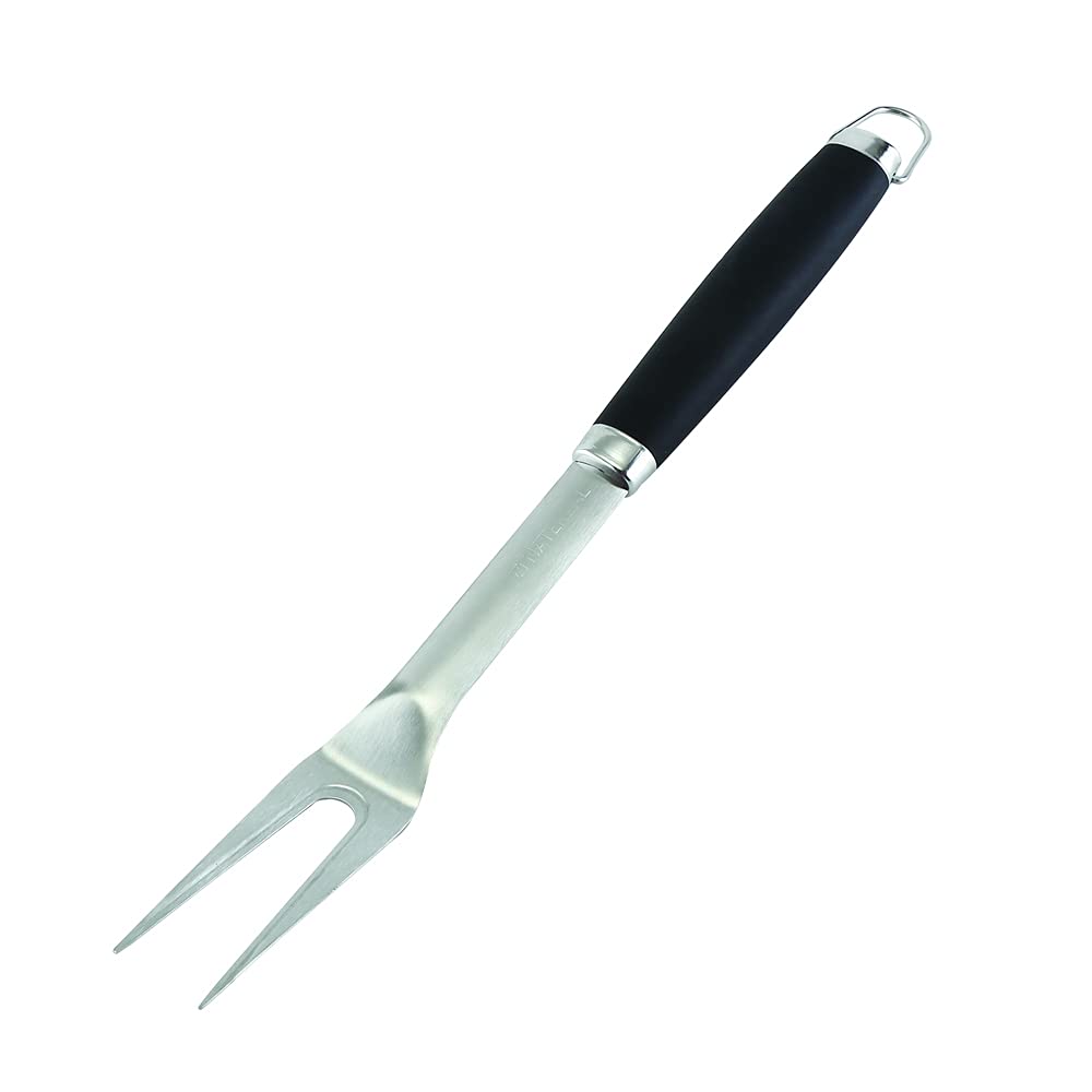 GARFO TRINCHANTE PARA CHURRASCO COM LAMINA DE AÇO INOX