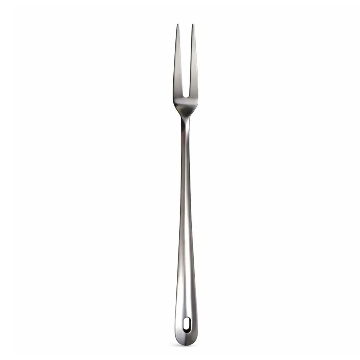 Garfo Trinchante Gourmet para Churrasco 35cm Aço Inox | Material Durável