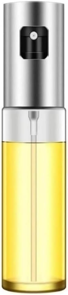 Borrifador de Azeite Spray 100ml em Vidro – Dosador Econômico para Óleo, Vinagre e Air