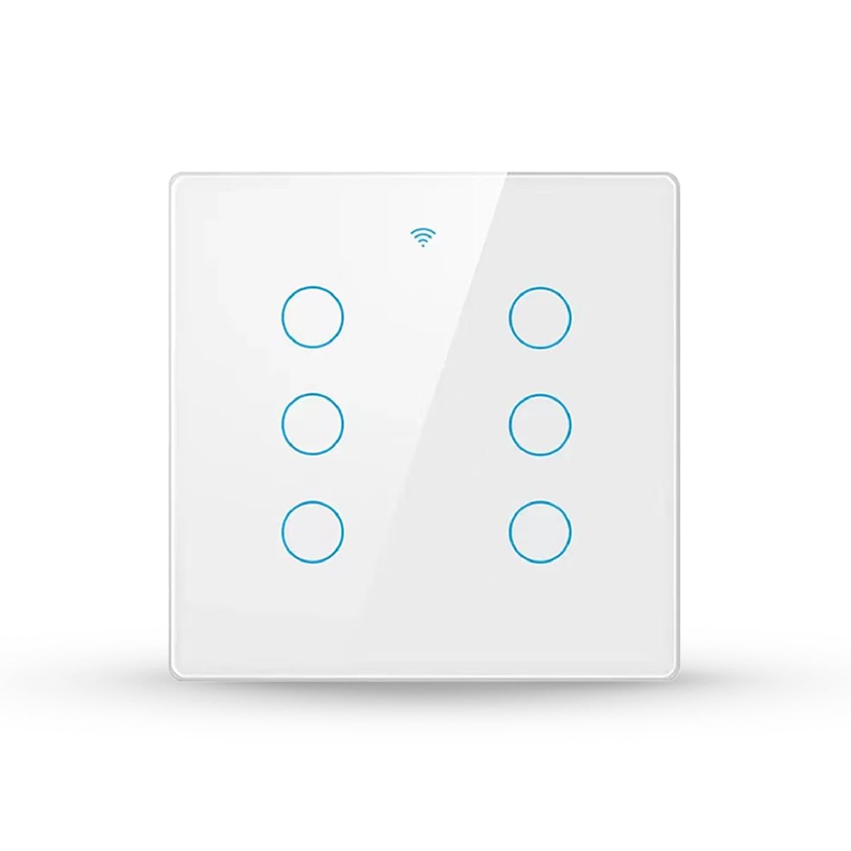 Avant Neo Interruptor Inteligente Wi-Fi Branco 6 Botões 2.4 GHz Smart Touch Bivolt