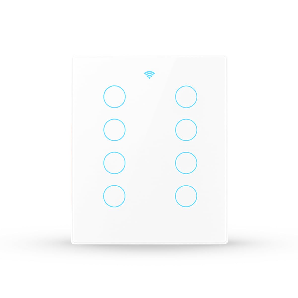 Avant Neo Interruptor Inteligente Wi-Fi Branco 8 Botões 2.4 GHz Smart Touch Bivolt