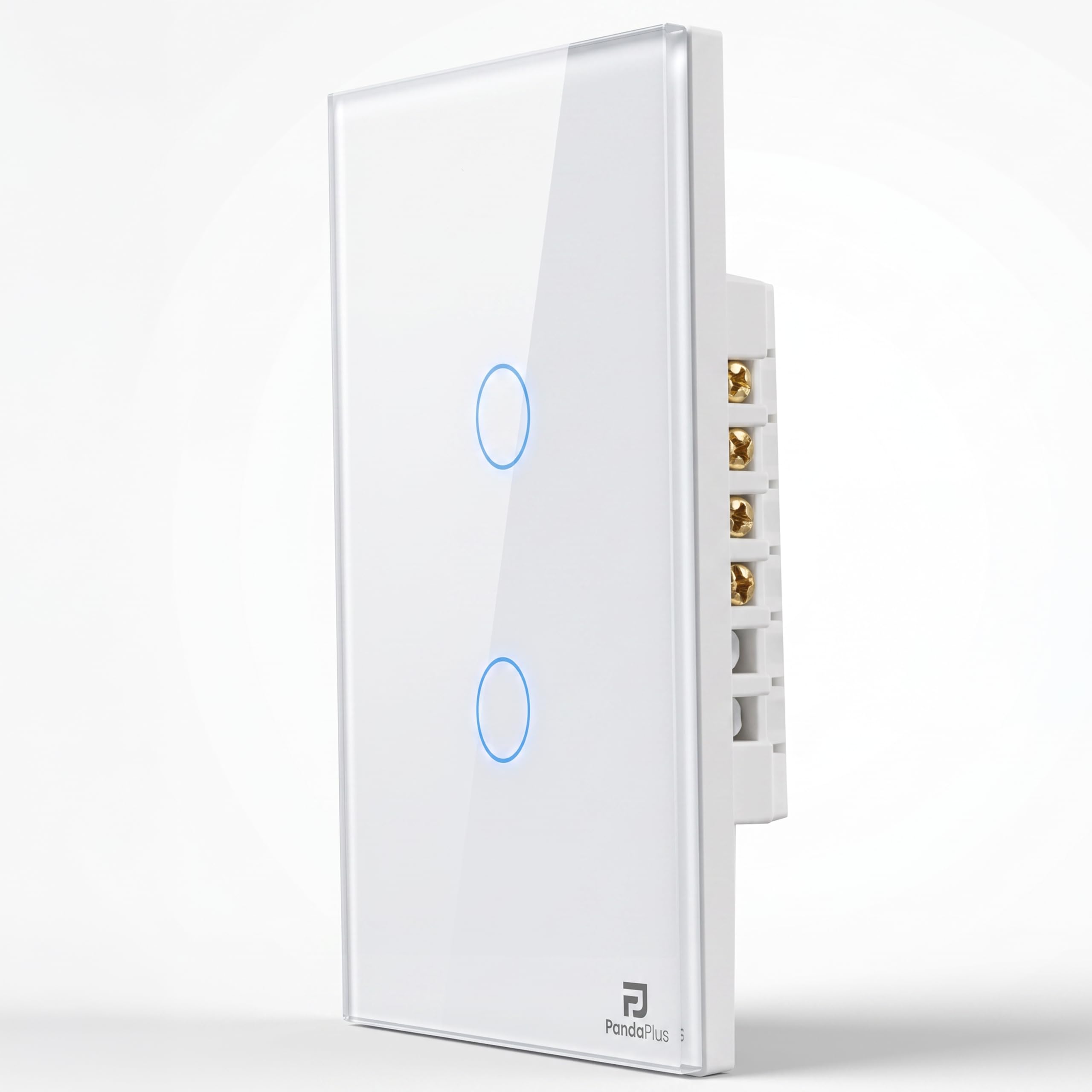 Interruptor Inteligente Sem Fio Neutro Panda Plus Touch Smart Wifi App Alexa Google Home