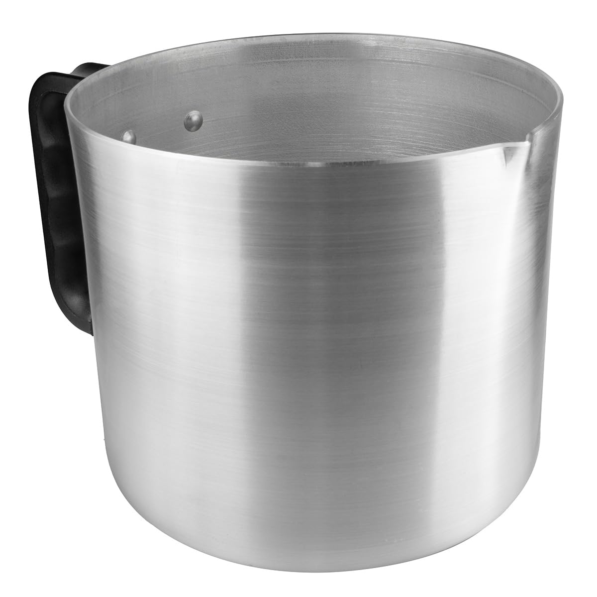 Caneca Grande Canecão Hotel Leiteira Caneco Nº 18 Alumínio Cabo Baquelite - 3,8 Litros