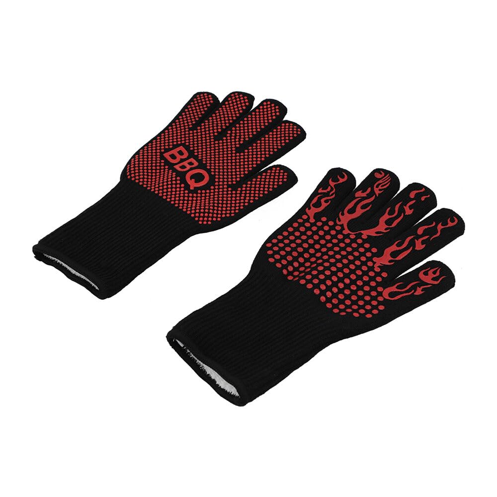 Kit 2 Luva Termica Para Churrasco Churrasqueiro Alta Temperatura Cozinha Forno
