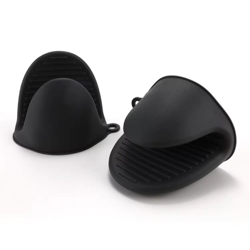 Kit 2 Pegador De Silicone Fornos Luva Térmica para Panelas proteção resistente Linha