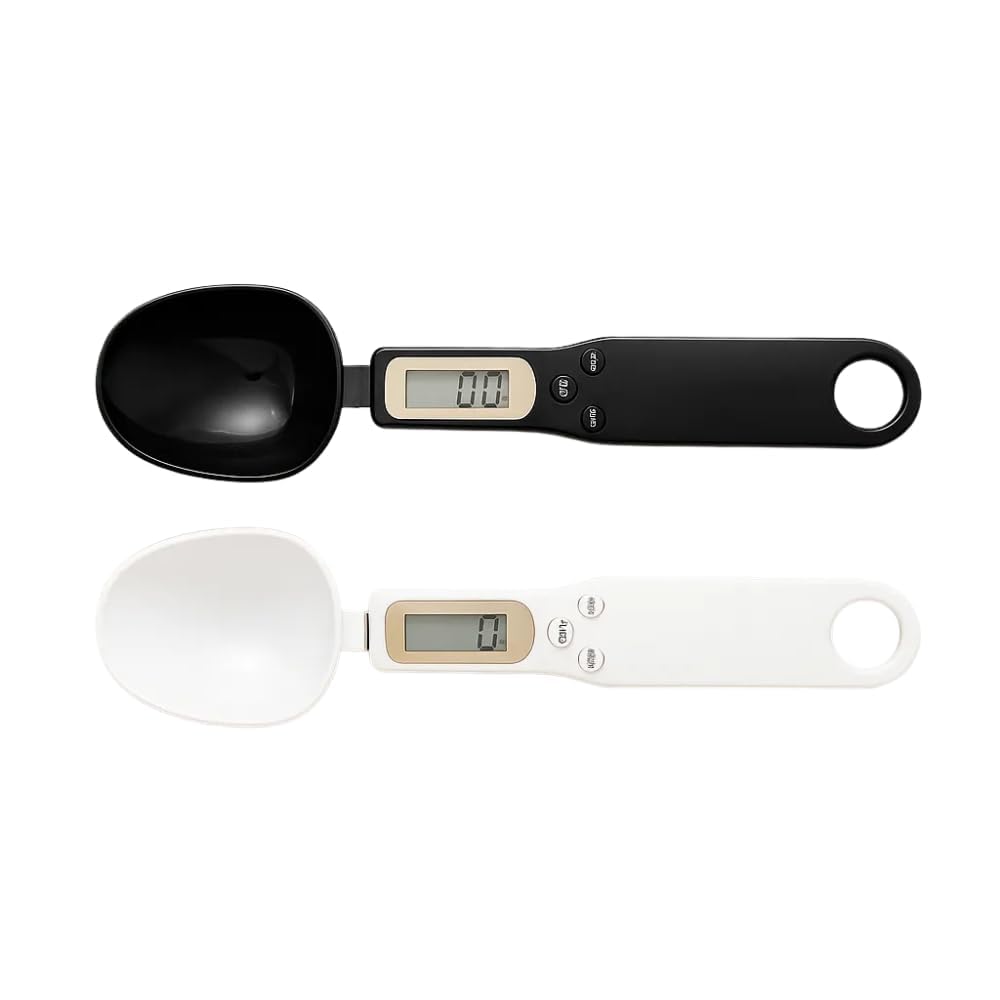 Colher Digital Medidora Balança Precisão 500g 0 1g LCD Com Tara e Unidades Cozinha