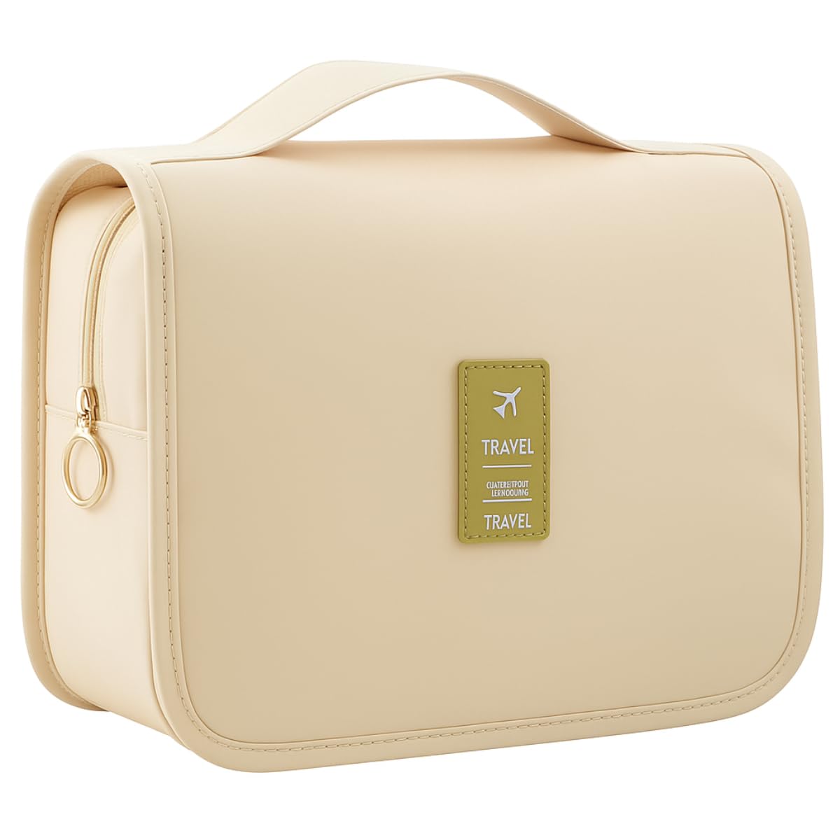 Bolsa Necessaire Maquiagem Cosméticos Feminina Viagem Com Divisória e Cabide para
