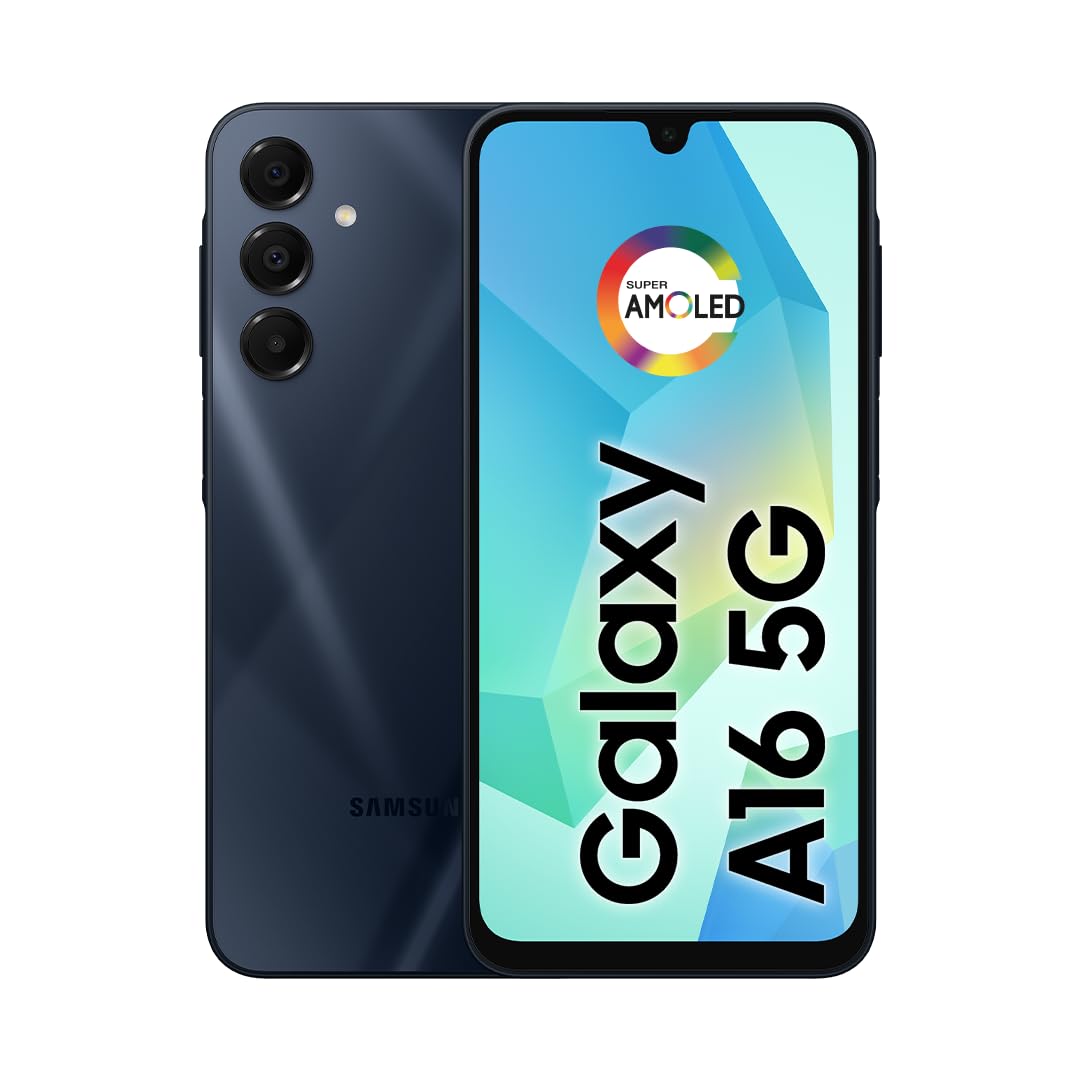 Celular Samsung Galaxy A16 5G, 128GB + 4GB RAM, Câmera de até 50MP, Tela 6.7", NFC, IP54,