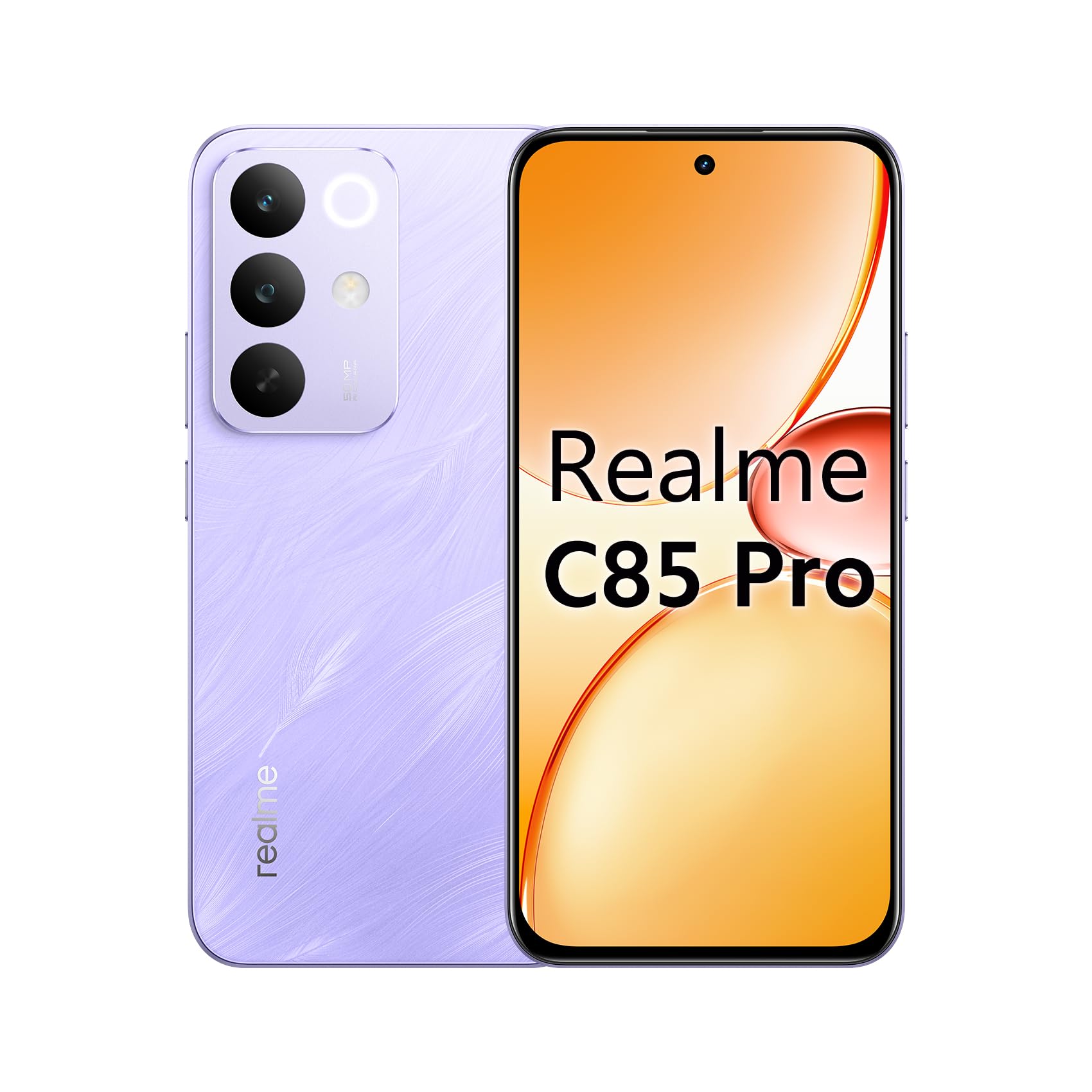 Realme C85 Pro Smartphone Tela de 6,8 polegadas AMOLED 120Hz Display, 7000mAh Batteria