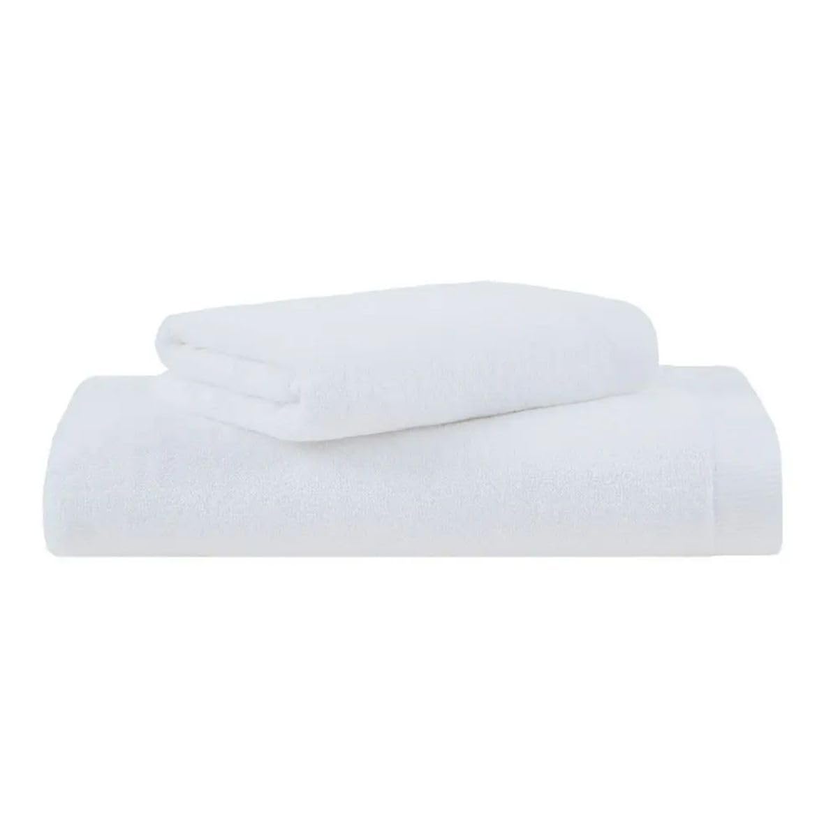 Buddemeyer Jogo de Toalhas Dual Air Banho Branco 2 peças