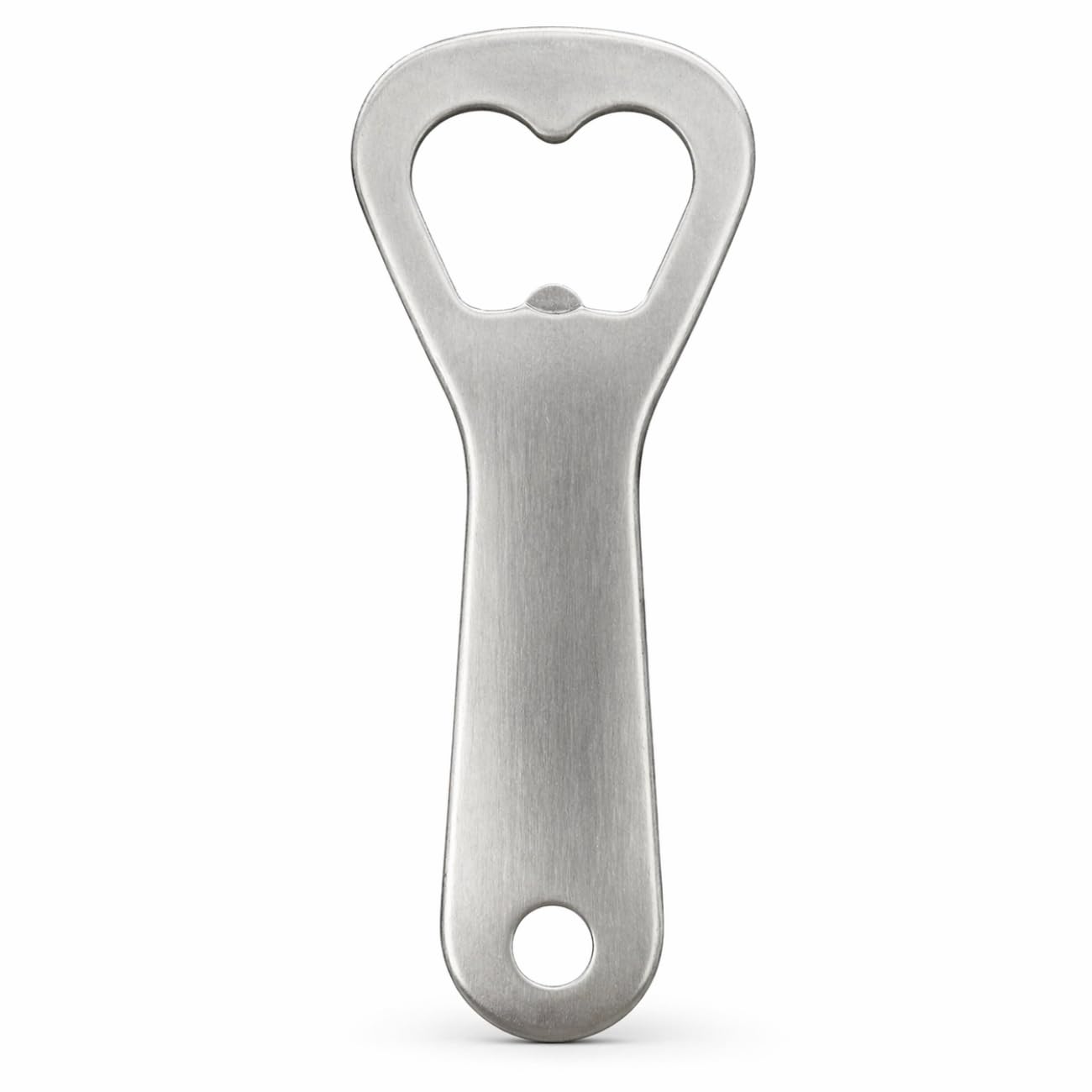 Abridor de Garrafa 10 cm em Aço Inoxidável Manual Prático e Tradicional