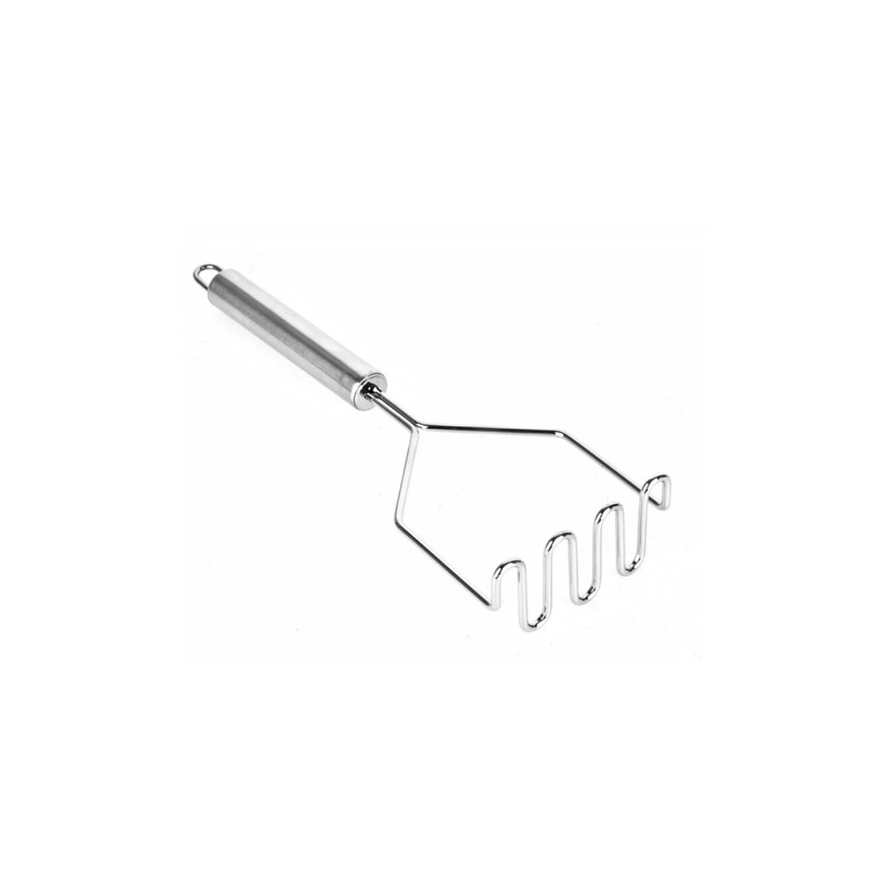 Amassador de Batatas e Legumes Espremedor Manual Inox 23cm