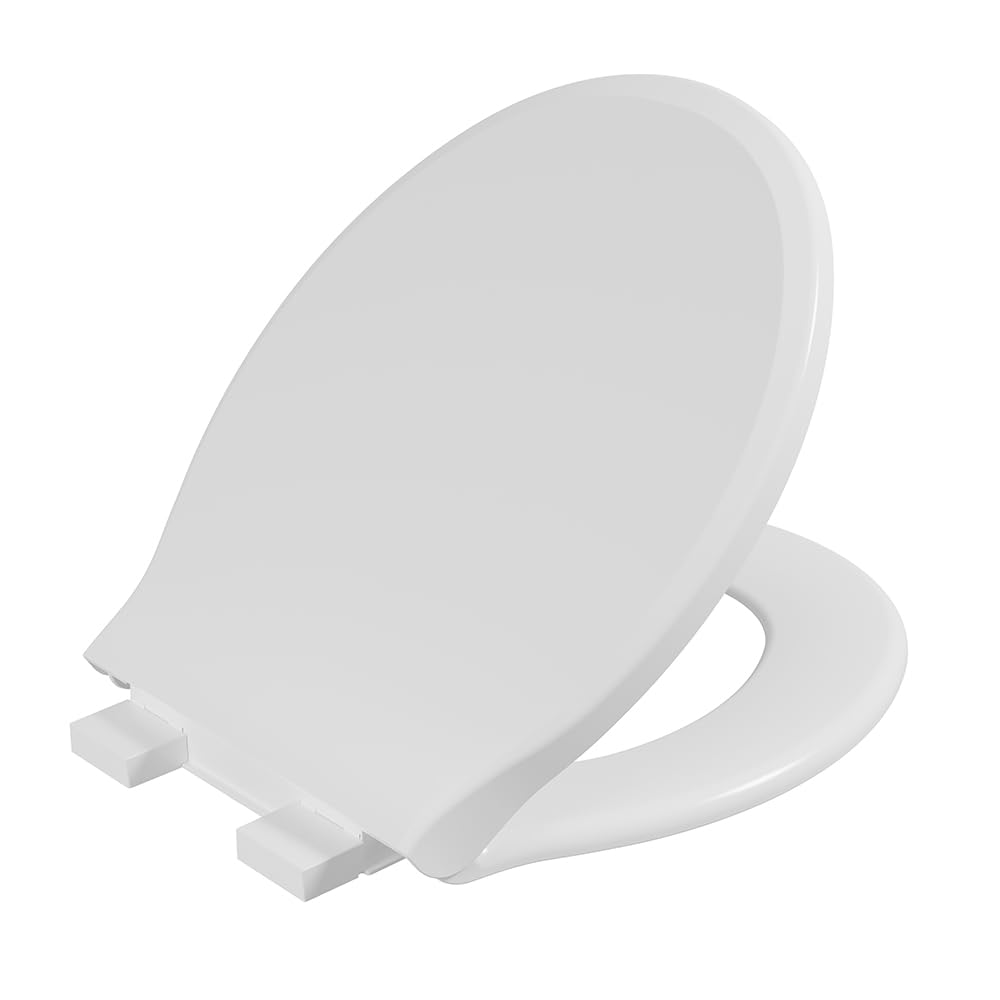 Assento Sanitário com Fechamento Suave Slim Astra Branco para Louças Ovais e Deca