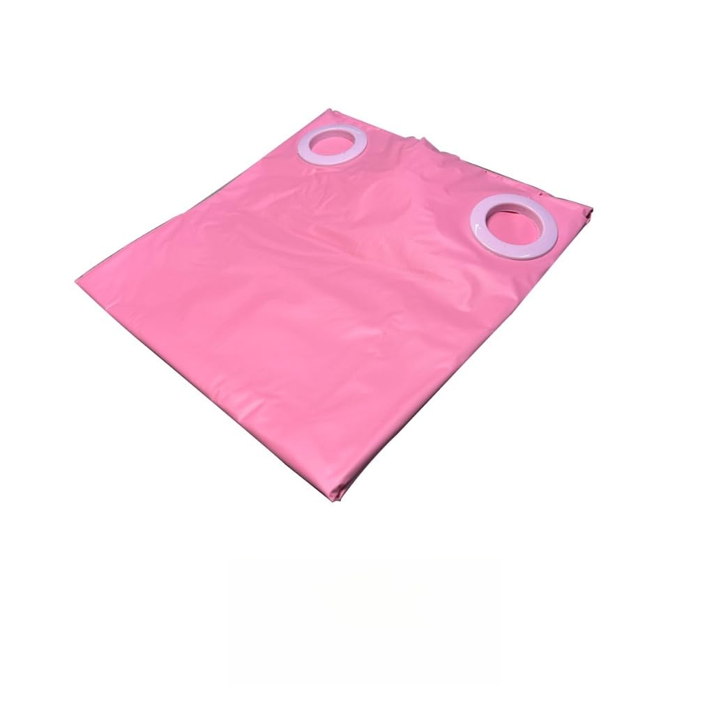 Cortina Box de Banheiro PVC Impermeável Antimofo 1,40 x 2,00 metros (Rosa)