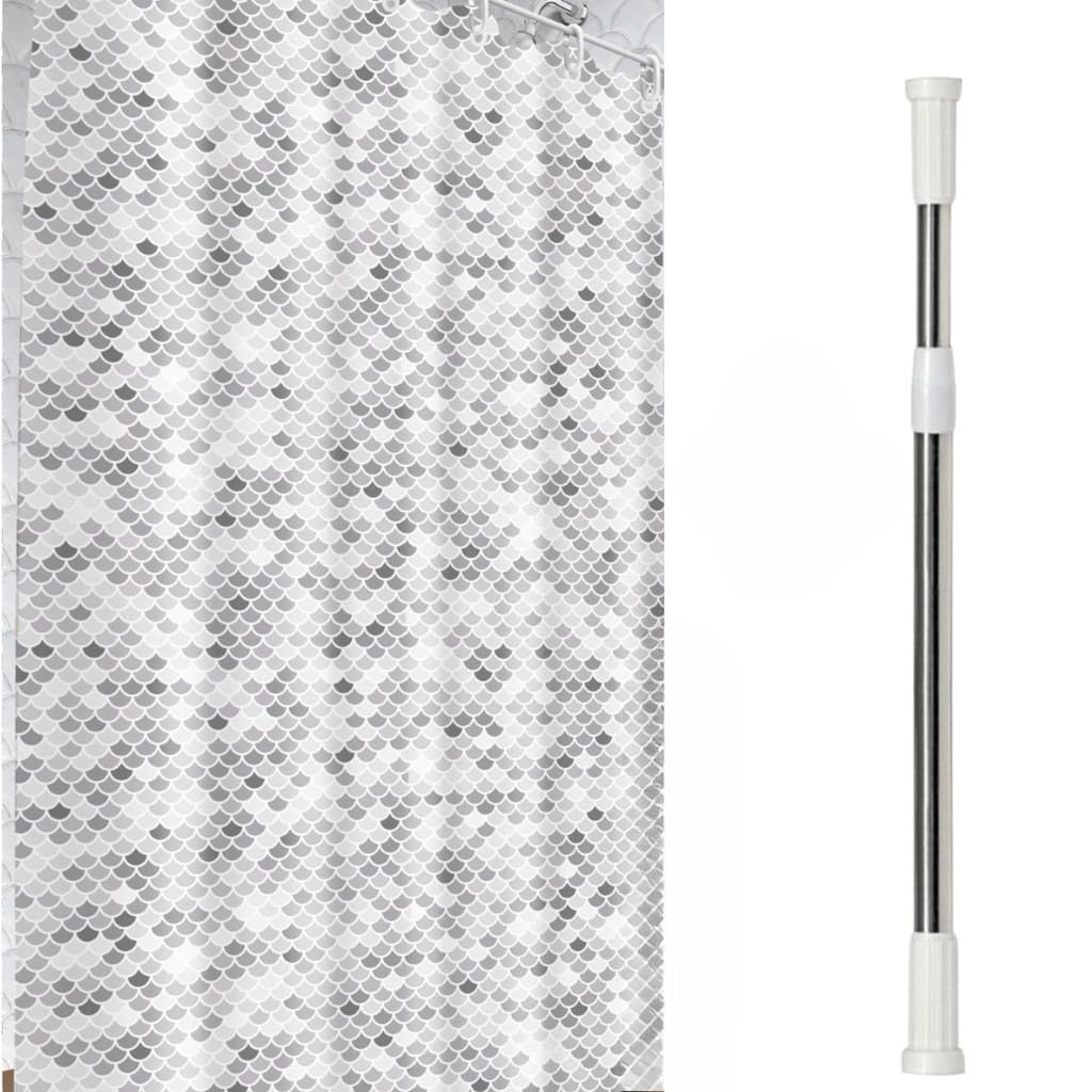 Cortina Box Banheiro Impermeável Estampada Antimofo Modelo Higiene Durável cortina