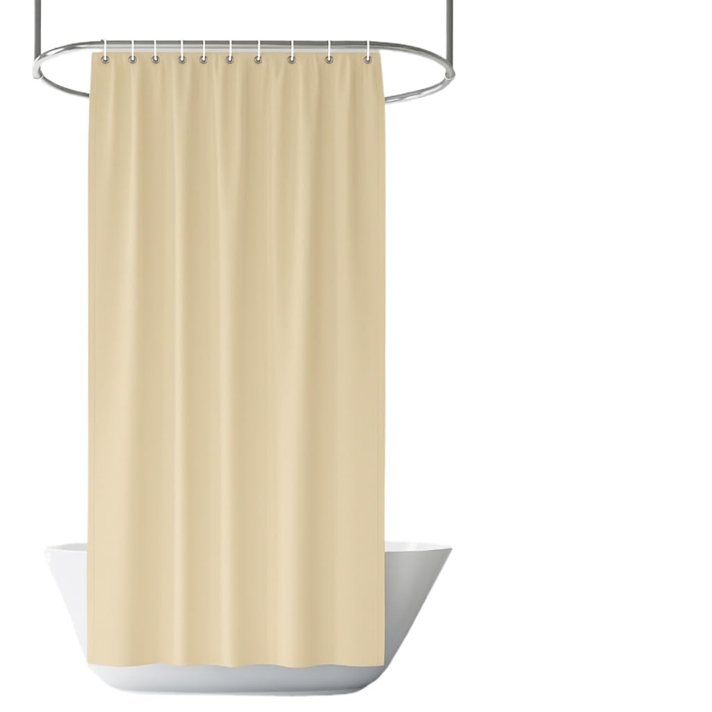 Cortina Box Banheiro Em PVC Grosso Anti Mofo Com Ganchos Home Impermeável Antimofo
