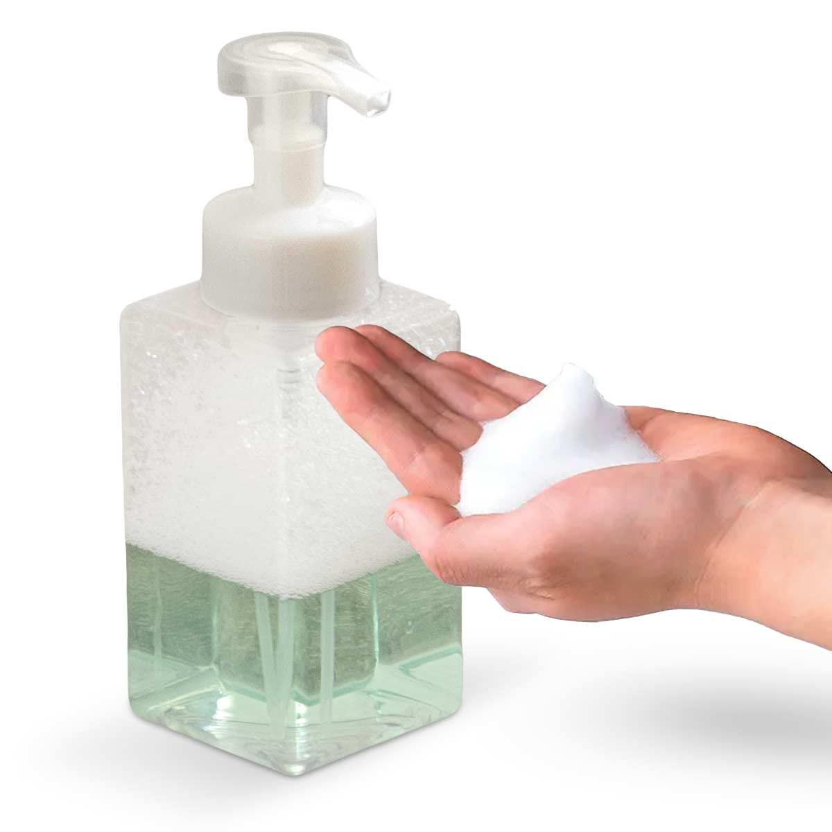 Dispenser de Sabonete Liquido Espumador 450ml Banheiro Lavabo Espuma