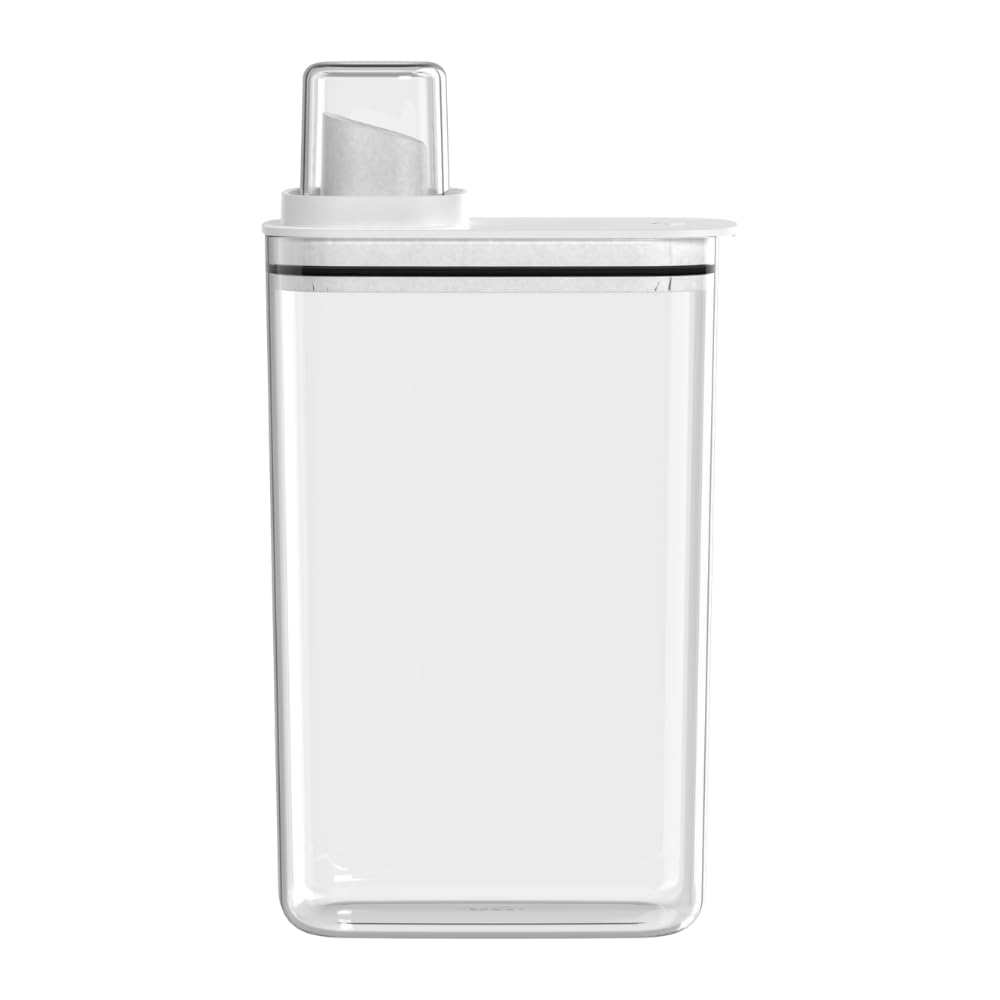 " Dispenser para Sabão Flow 2,3 Litros Porta Sabão e Amaciante Praticidade Eficiência e