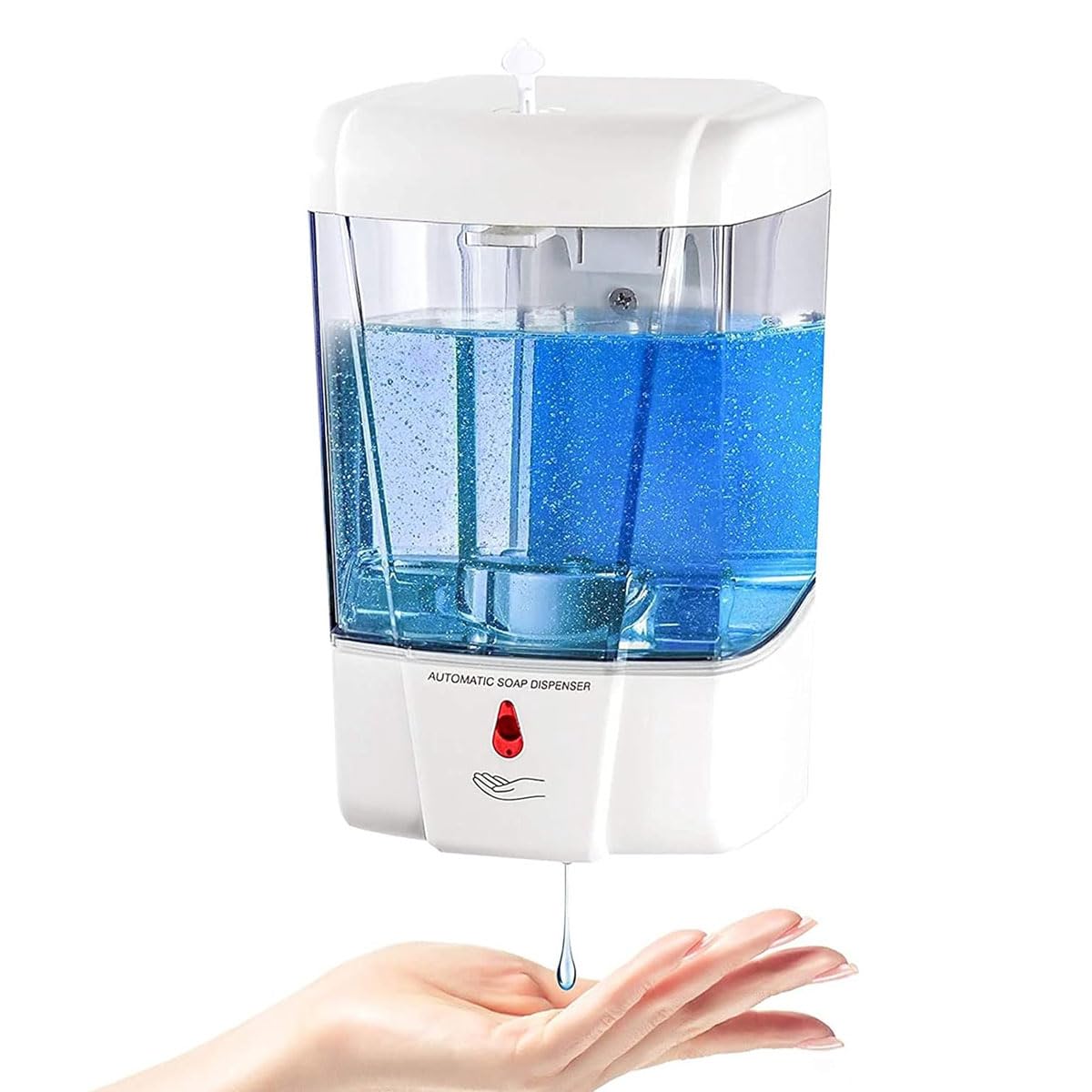 Dispenser de Parede Automático,Dispensador de Sabonete com Sensor Infravermelho, Resposta