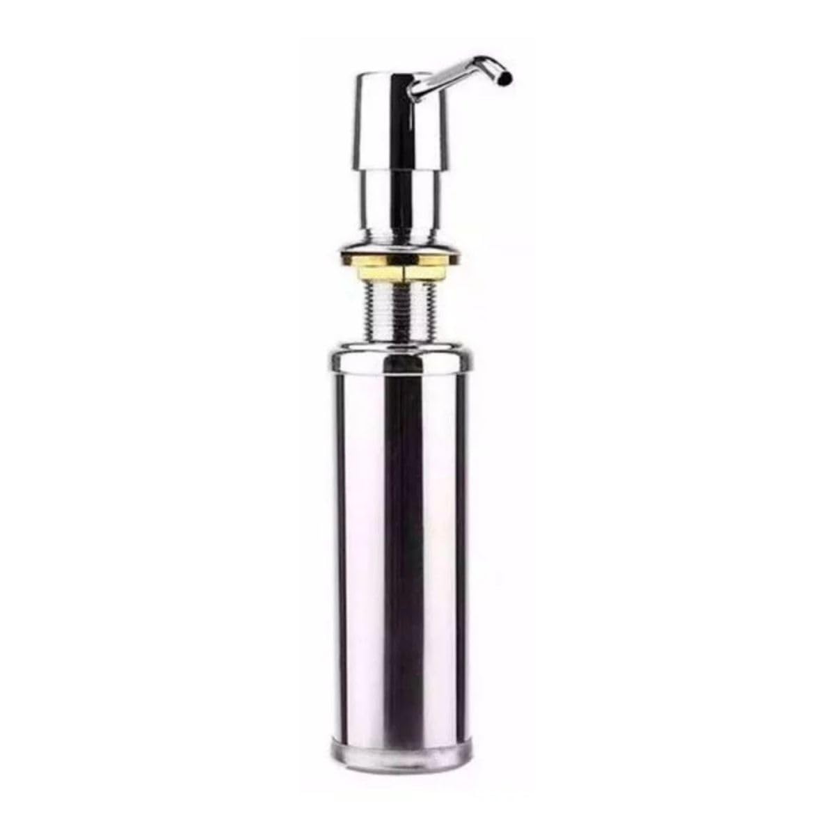 Dispenser Dosador De Detergente Porta Sabão Líquido De Embutir Inox 250ml - Ideal Para